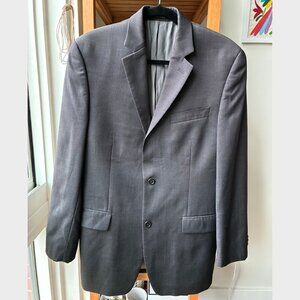 Michael Kors Men's Gray Wool Two-Button Blazer - Size 38R